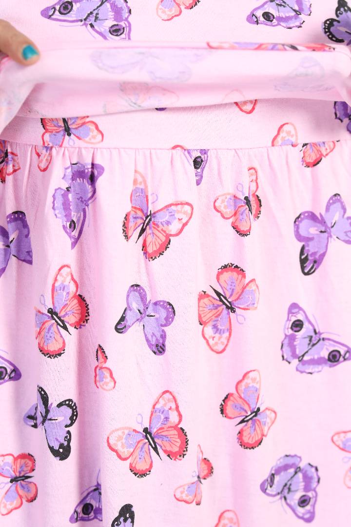 Baby Pink Butterfly Feeding Nightie