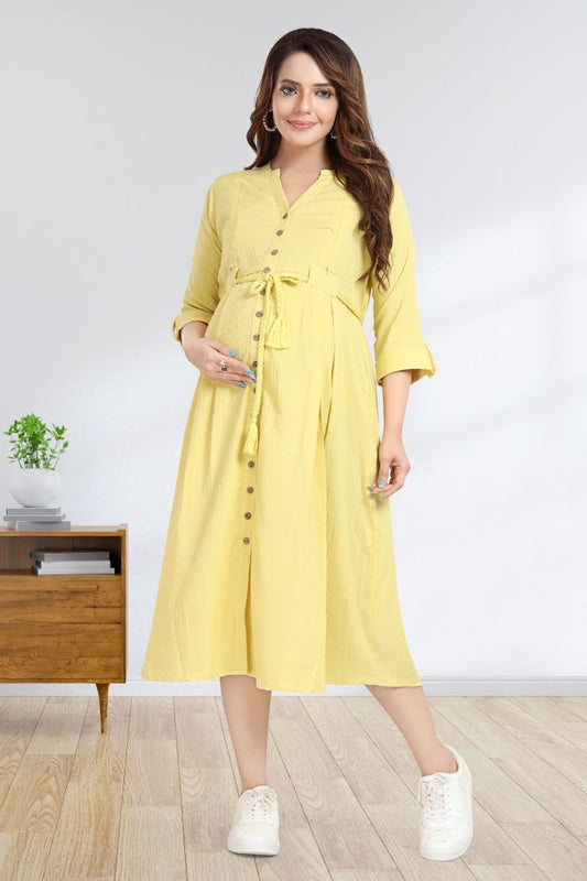 Mango Mist Dobby Feeding Dress