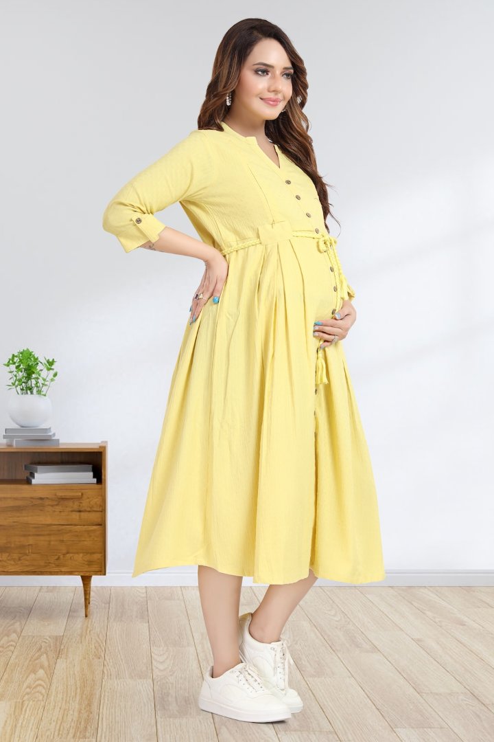 Mango Mist Dobby Feeding Dress