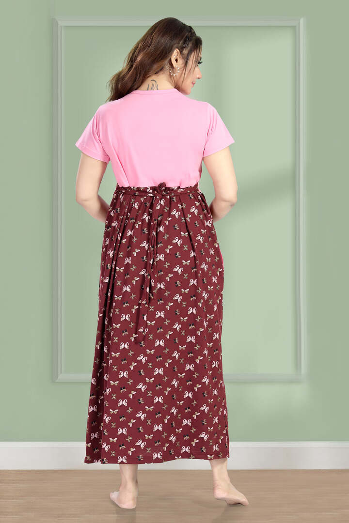 Glitter Butterfly Nursing Nightie