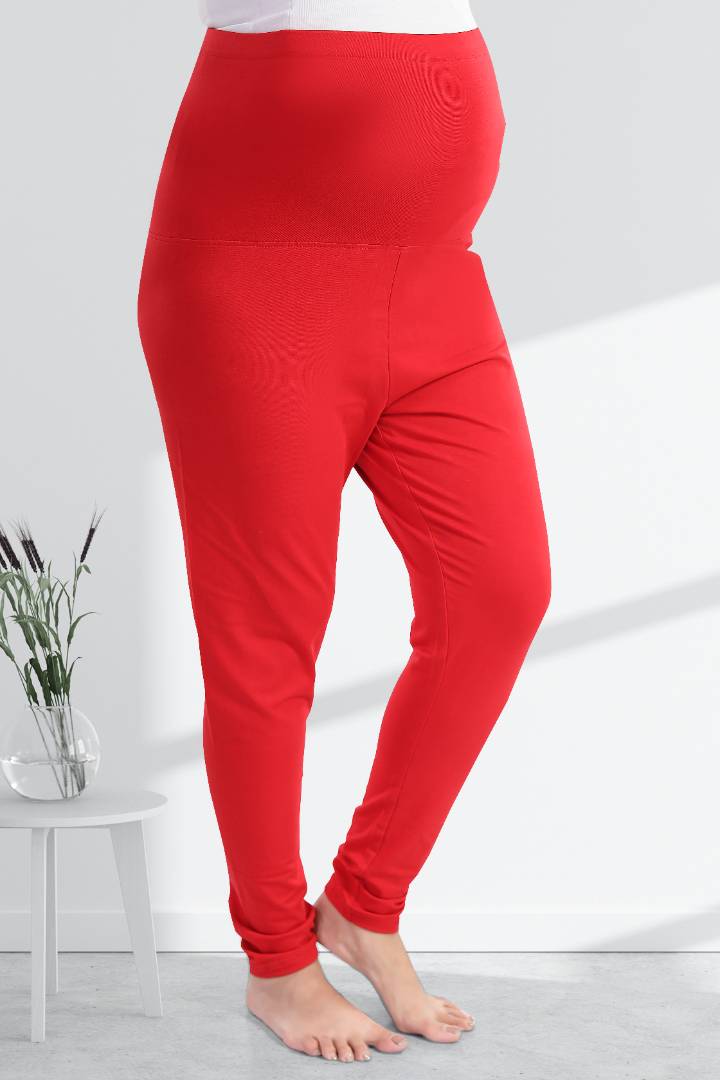 Strawberry High Waisted Maternity Leggings
