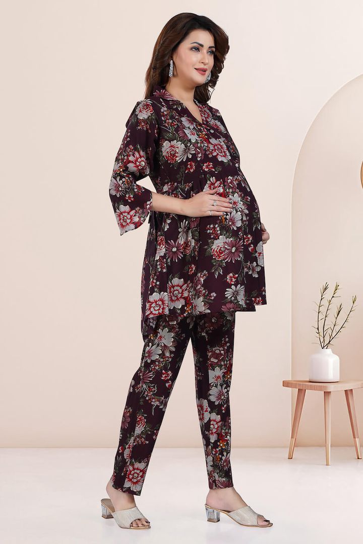 Foil print Co'ord Feeding Set