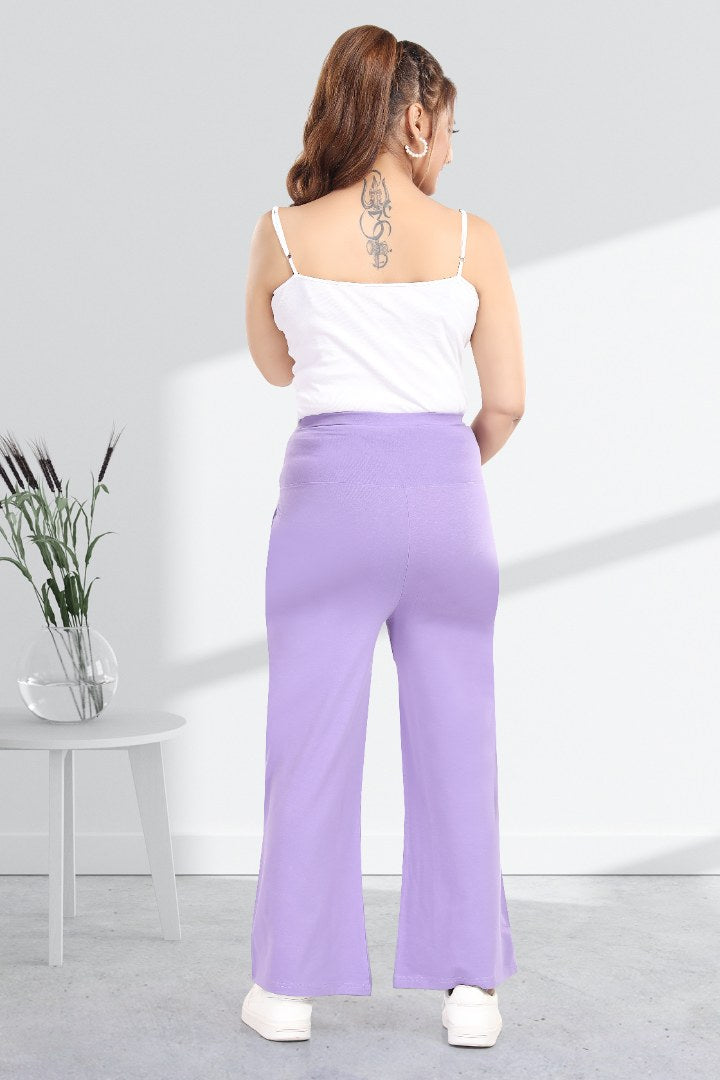 Lavender Blush Wide Leg Pregnancy Pant