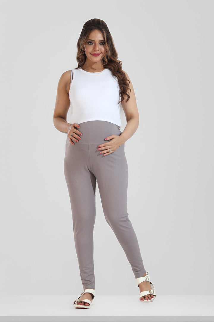 Smoke Grey Maternity Leggings