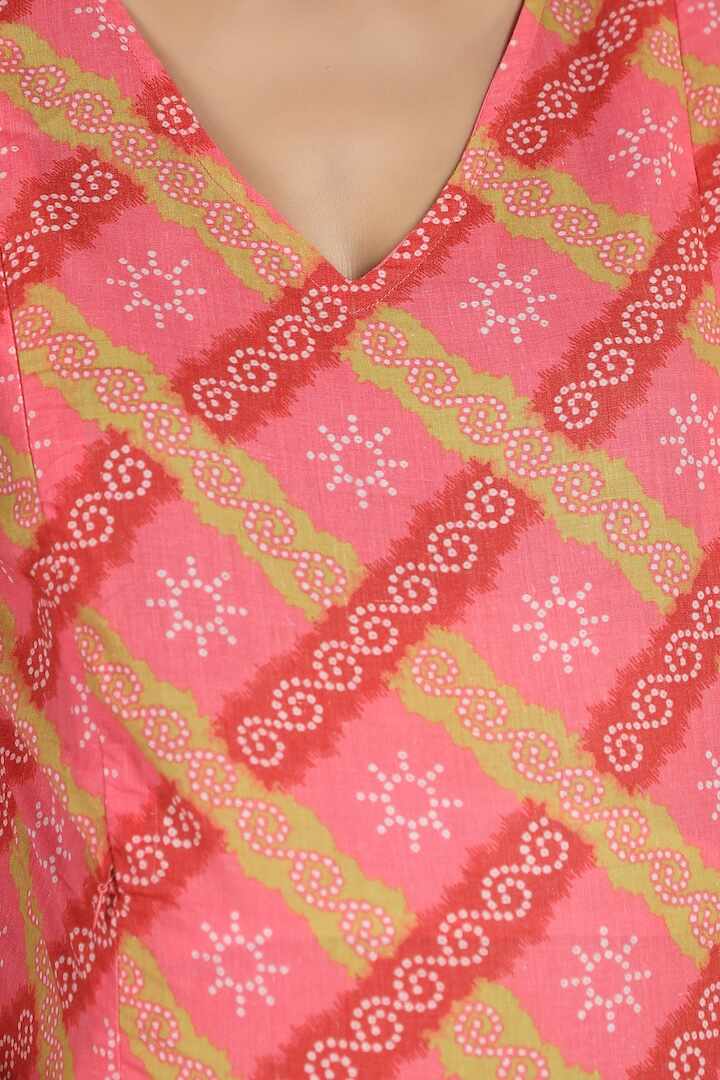 Pink Feeding Kurta Dupatta Set