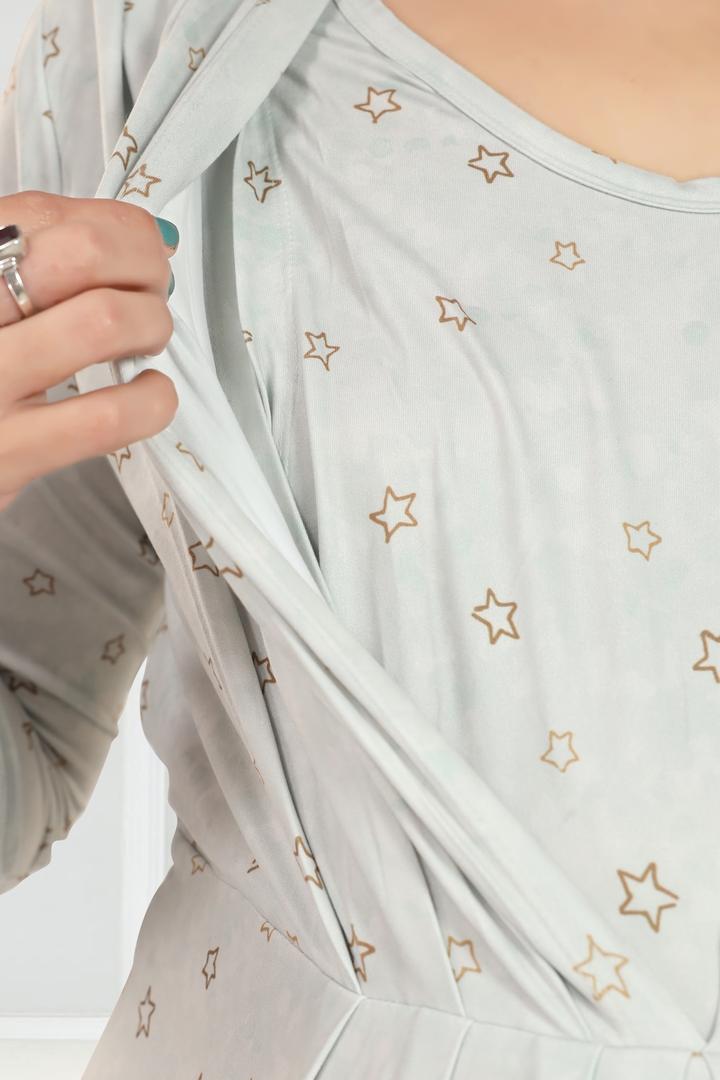 Moonshine Printed Maternity Feeding Dress