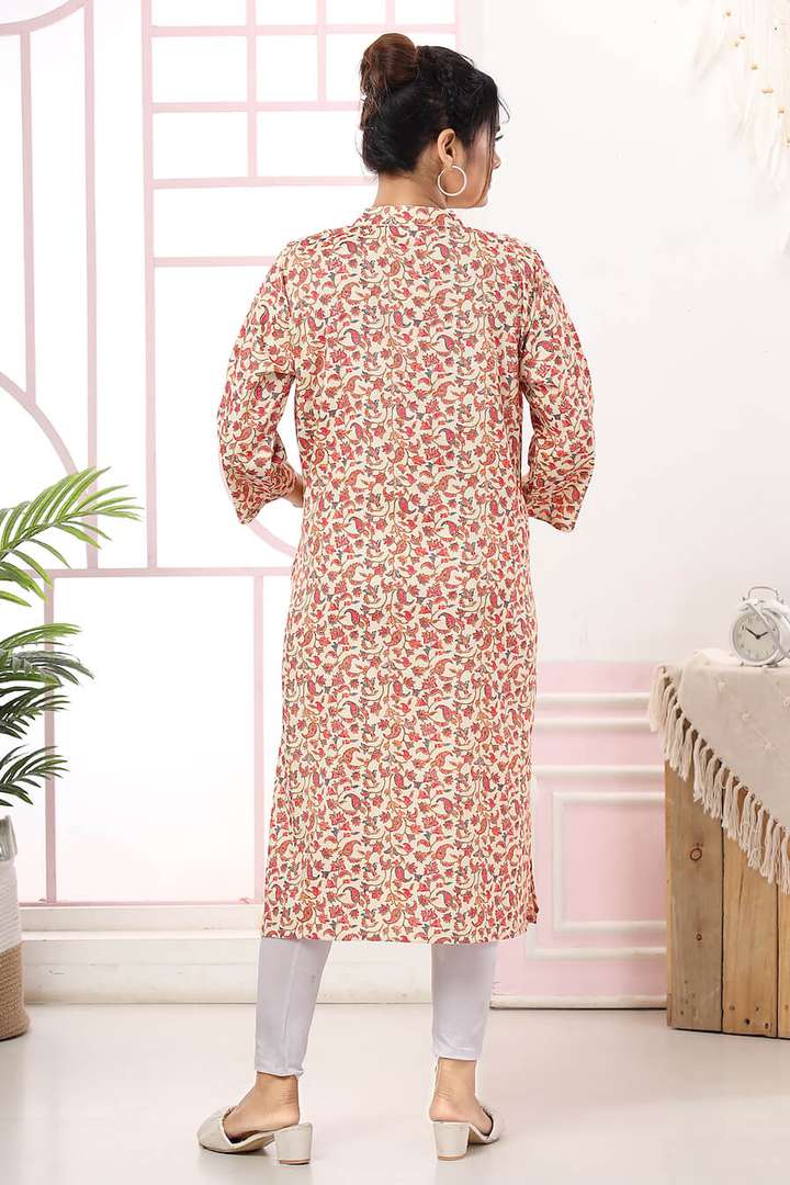 Paisley Printed Maternity Kurti