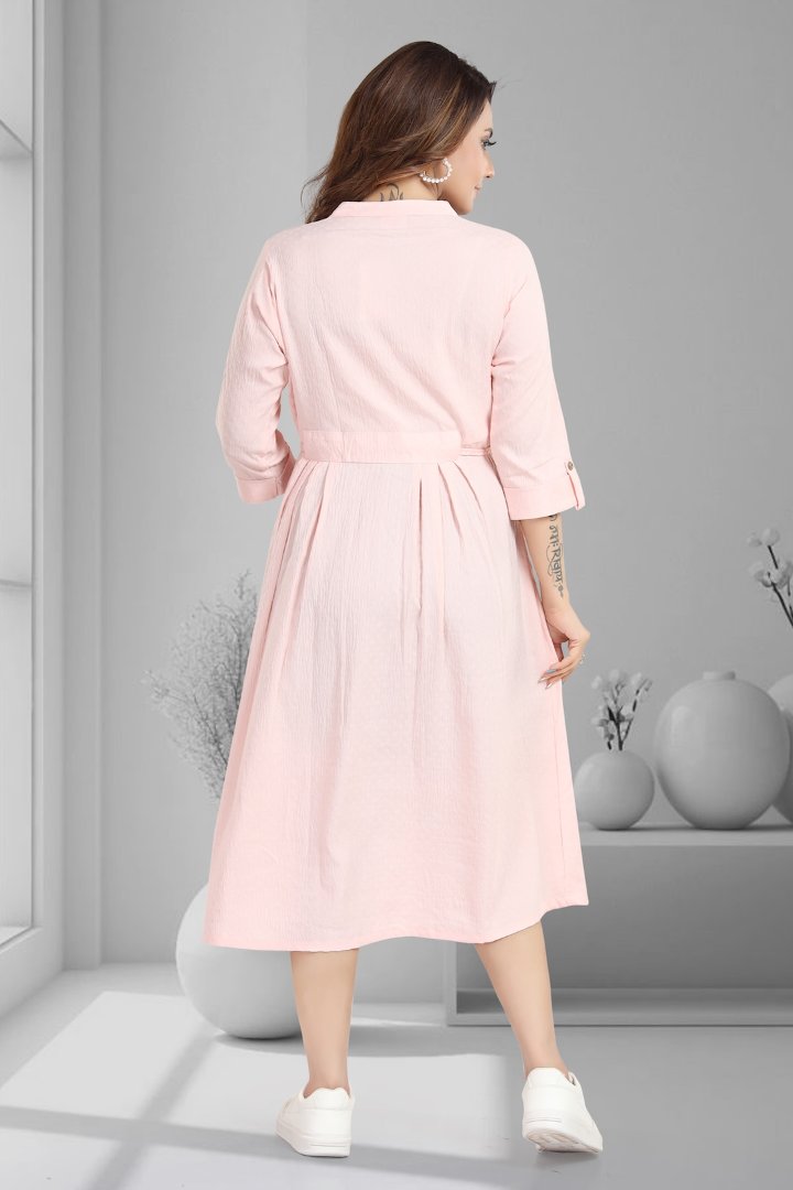Rose Quartz Dobby Feeding Dress