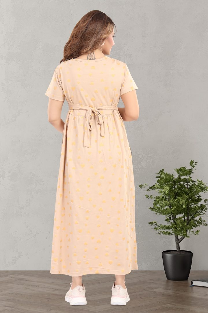 Desert Sand Shimmer Feeding Nightie