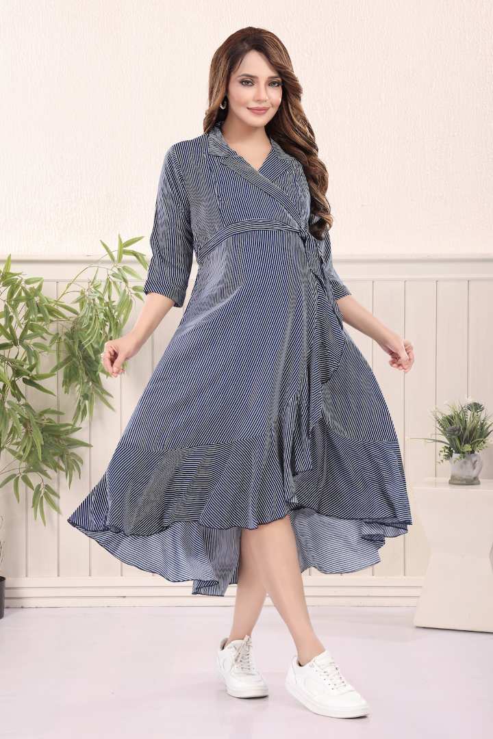 Old Navy Asymmetric Maternity Dress