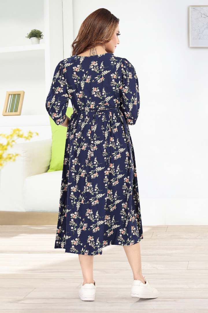 Night Sky Maternity Feeding Dress