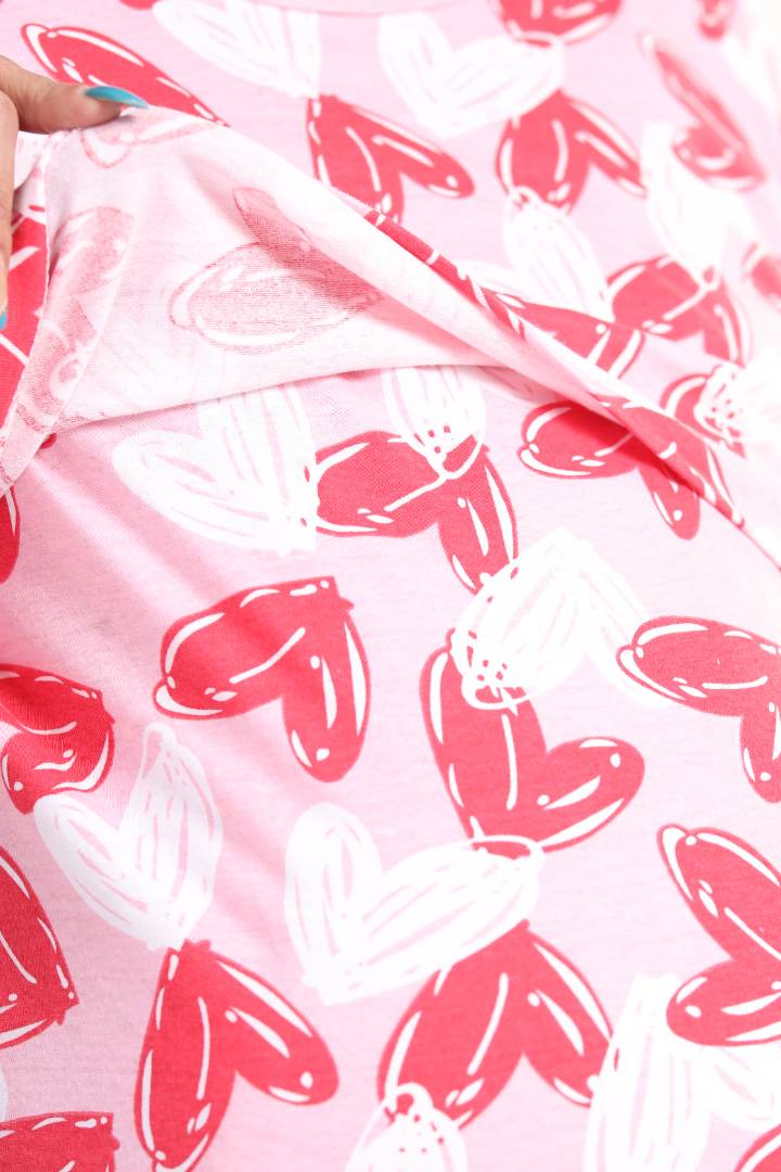 Ballet Pink Zipless Feeding T shirt