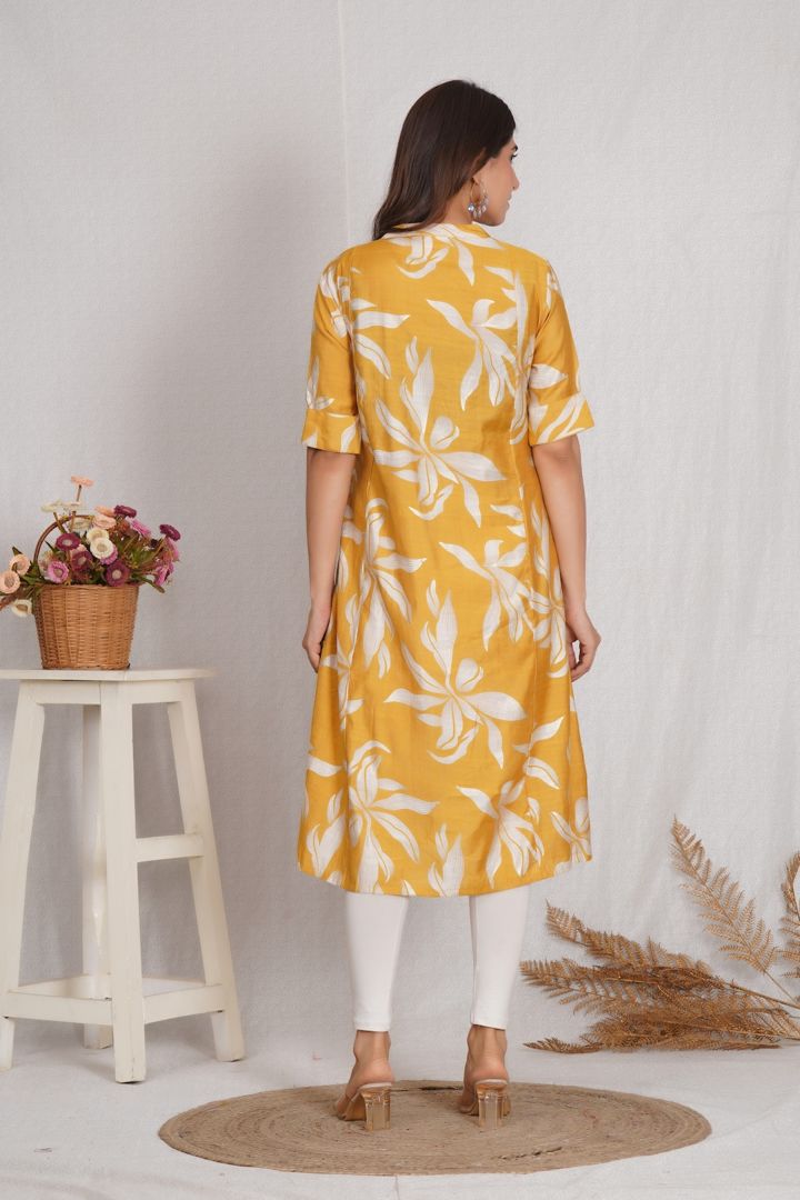 Sunshine Petals Maternity Kurta