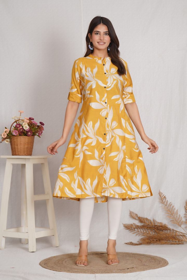 Sunshine Petals Maternity Kurta