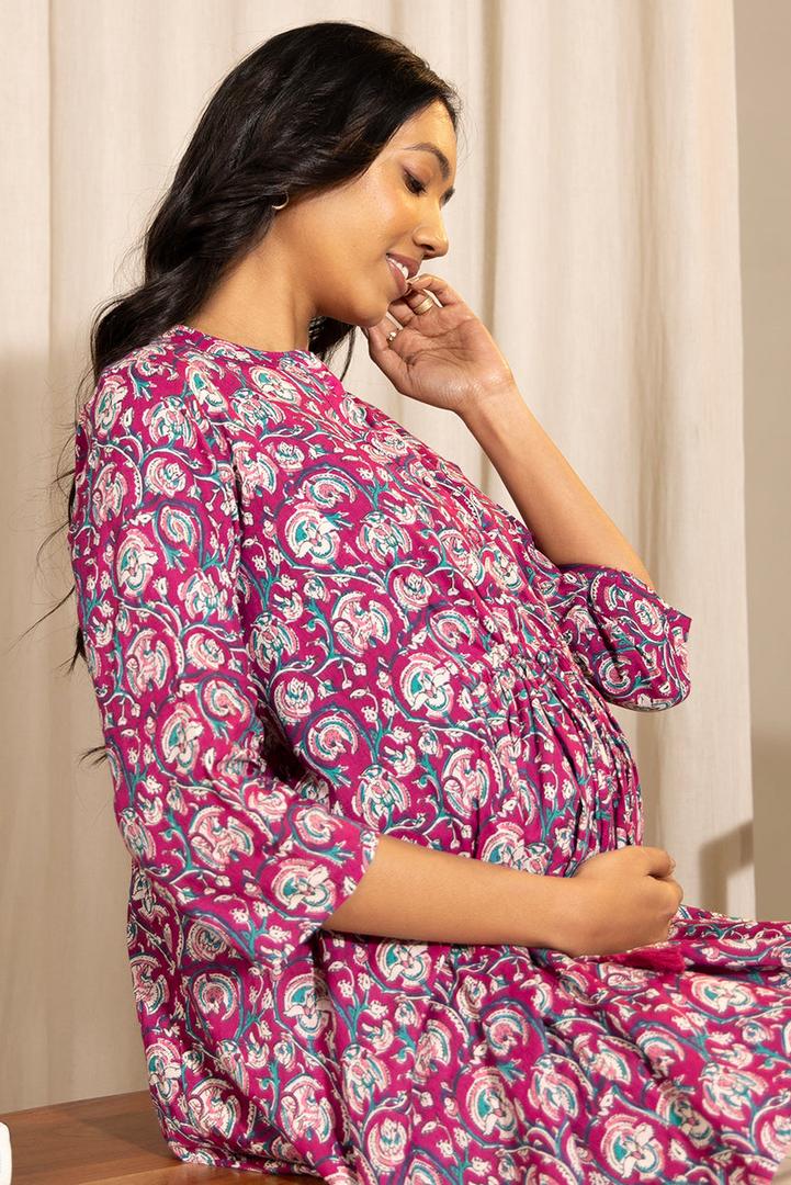 Cotton Printed Feeding Tunic