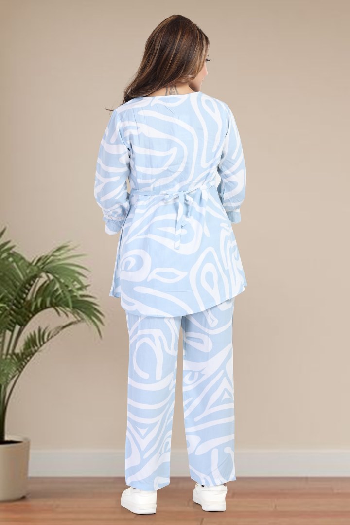 Light Blue Feeding Coord Set
