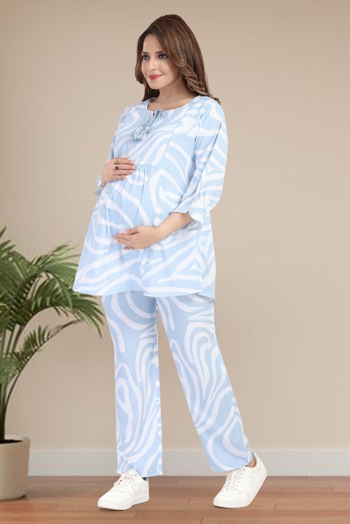 Light Blue Feeding Coord Set