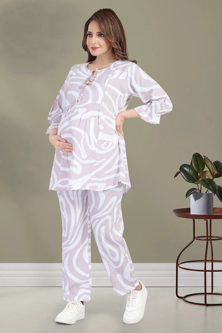 Pale Pink Feeding Coord Set