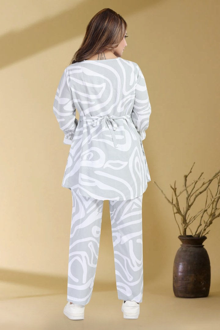 Light Pista Feeding Coord Set