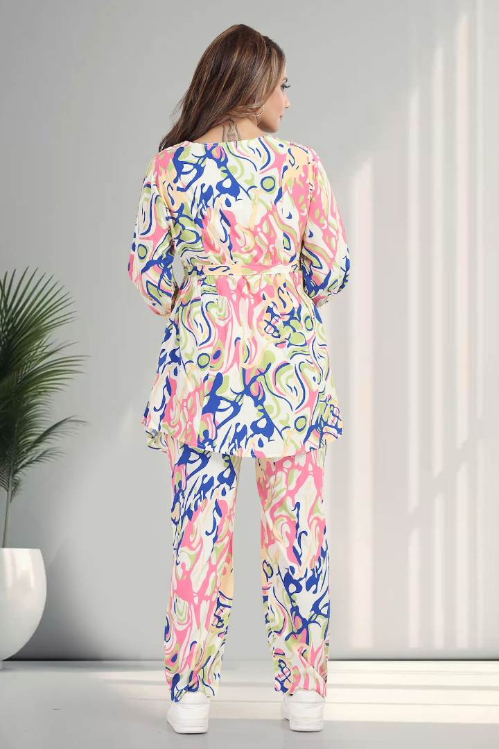 Marble Effect Feeding Coord Set