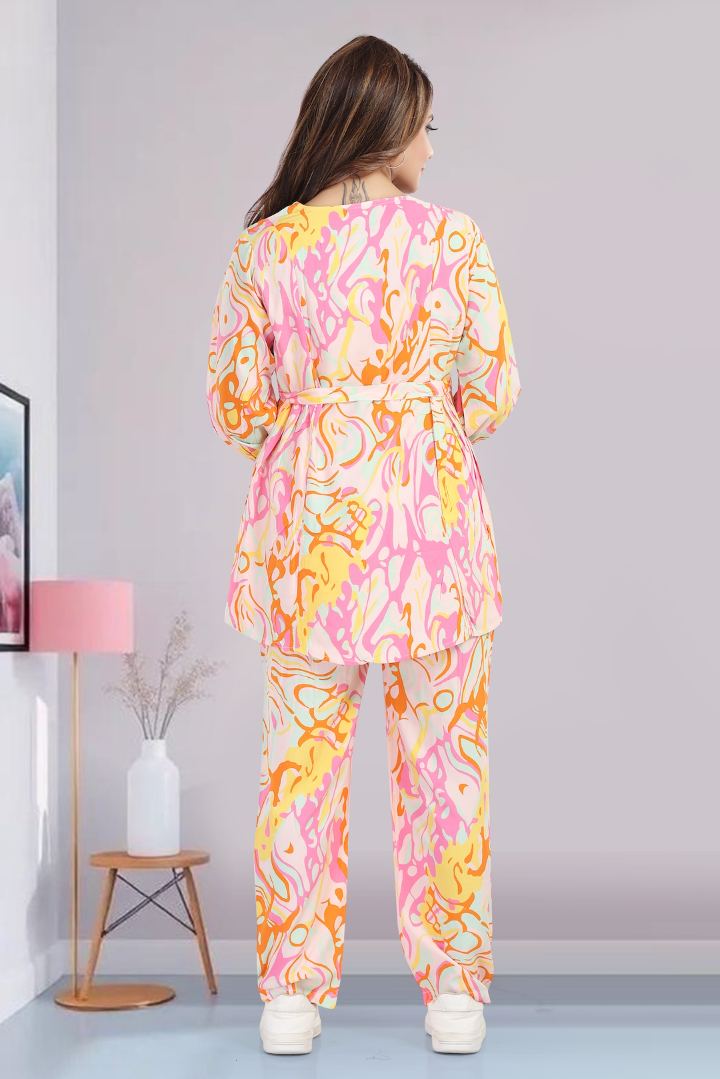 Candyland Pink Feeding Coord Set