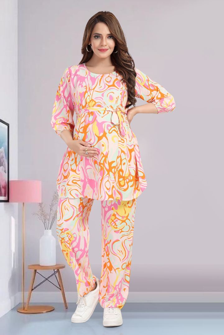 Candyland Pink Feeding Coord Set