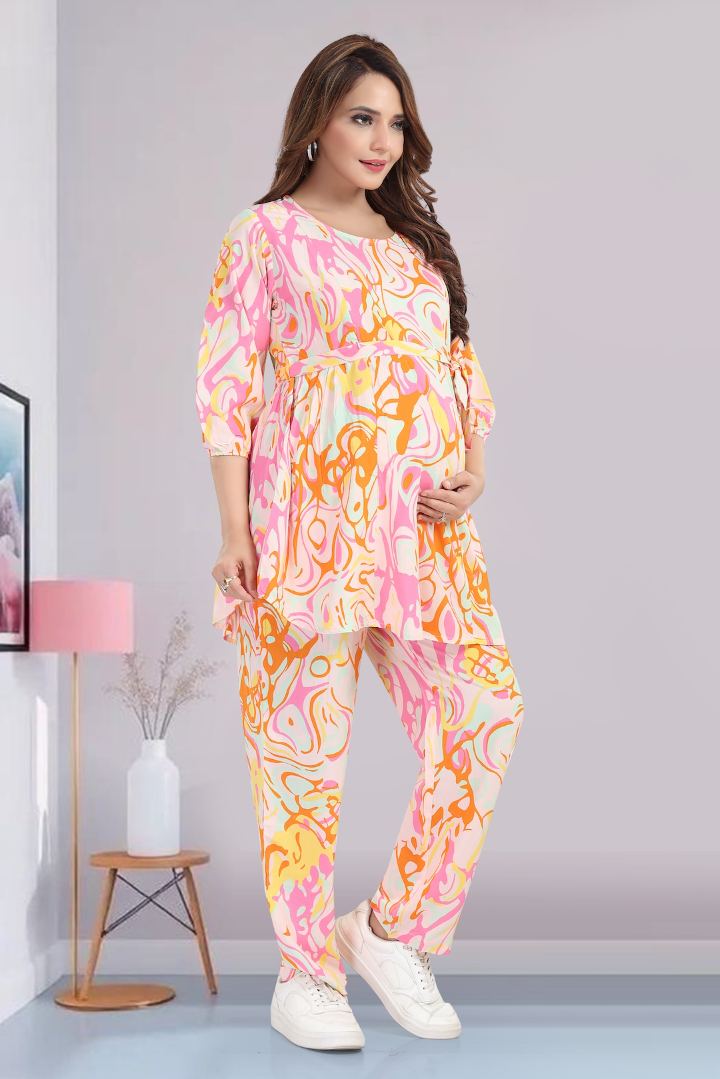 Candyland Pink Feeding Coord Set