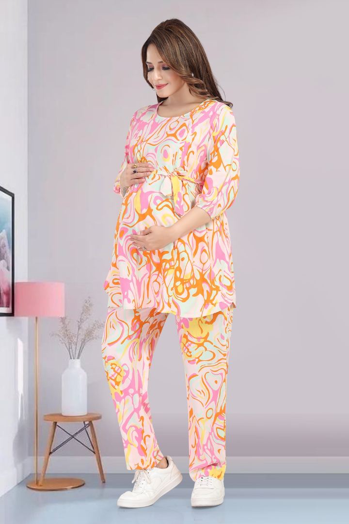 Candyland Pink Feeding Coord Set