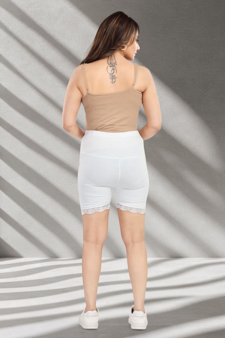 Pearl White Maternity Bloomer